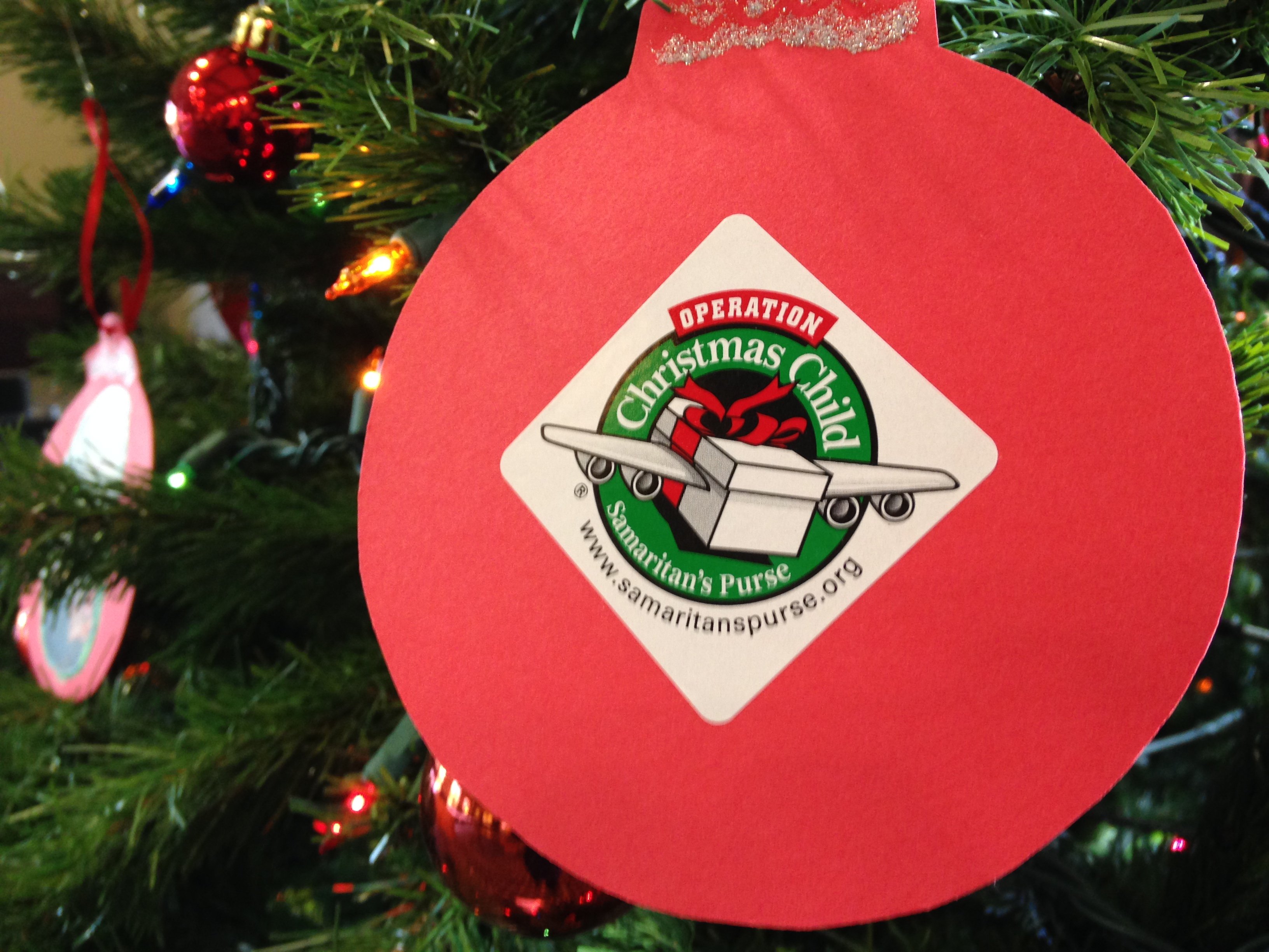 operation christmas child ornaments