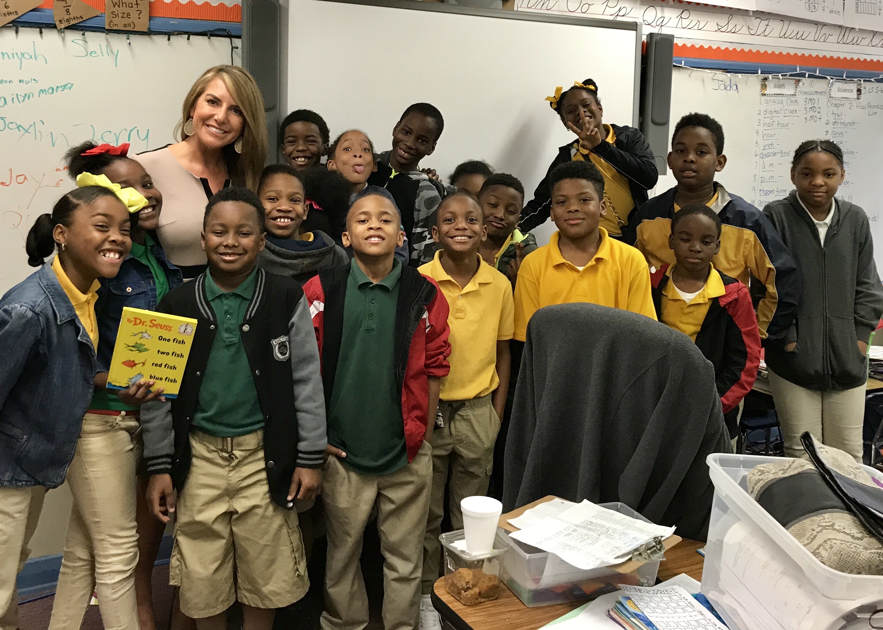 Alabama News Network Anchors Read to Students Alabama News