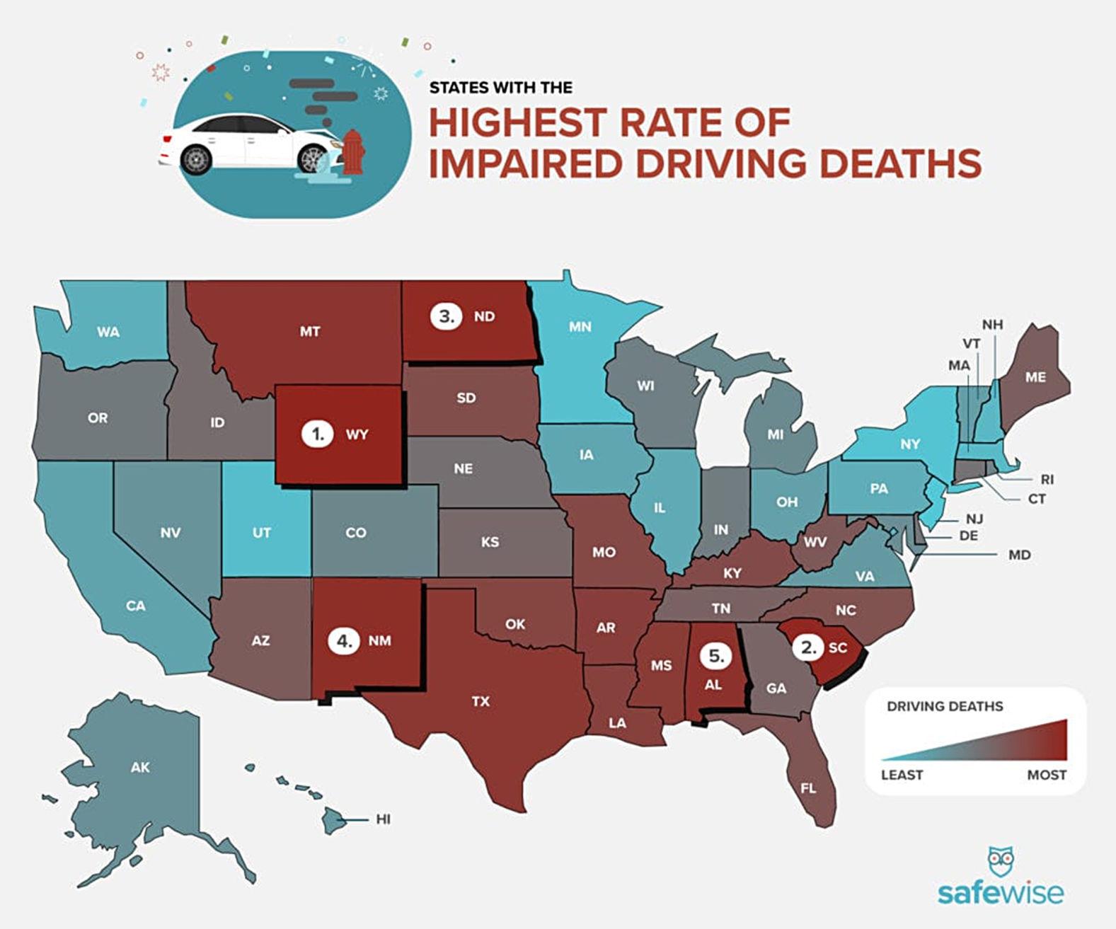 Alabama Has 5th Highest Drunk Driving Fatality Rate Alabama News