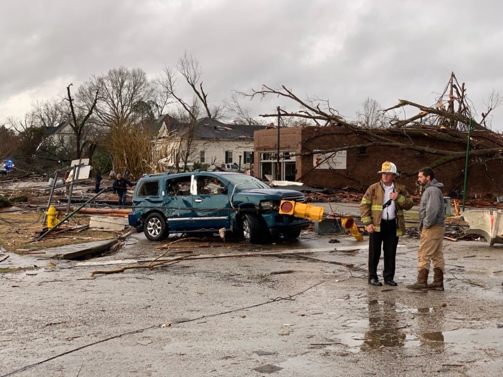 Photos Storm Damage Reported in Wetumpka Alabama News