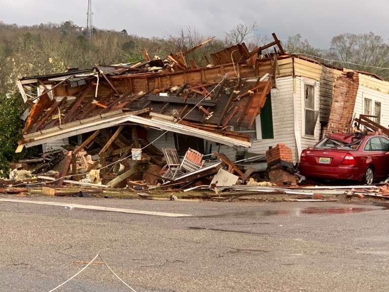 Photos Storm Damage Reported in Wetumpka Alabama News