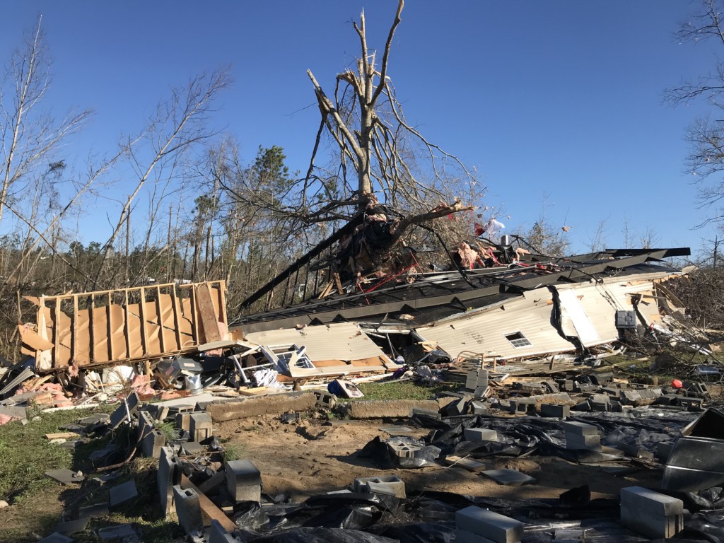 tornado debris alabama commission burning forestry lee missing warning