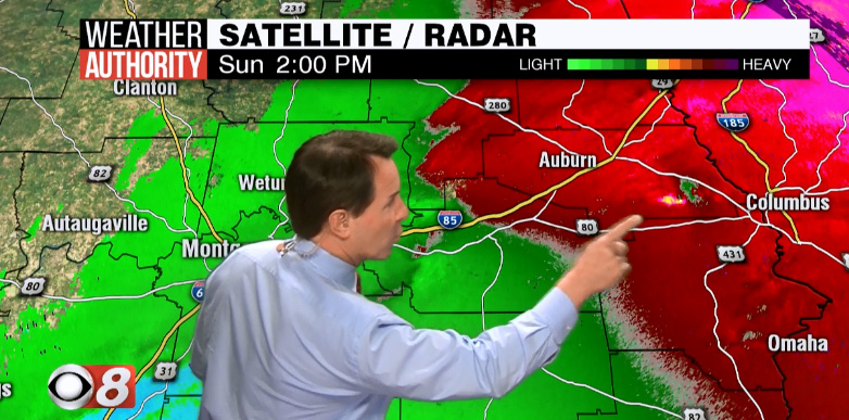 Shane Butler Shows You Lee County Tornadoes On Radar Alabama News