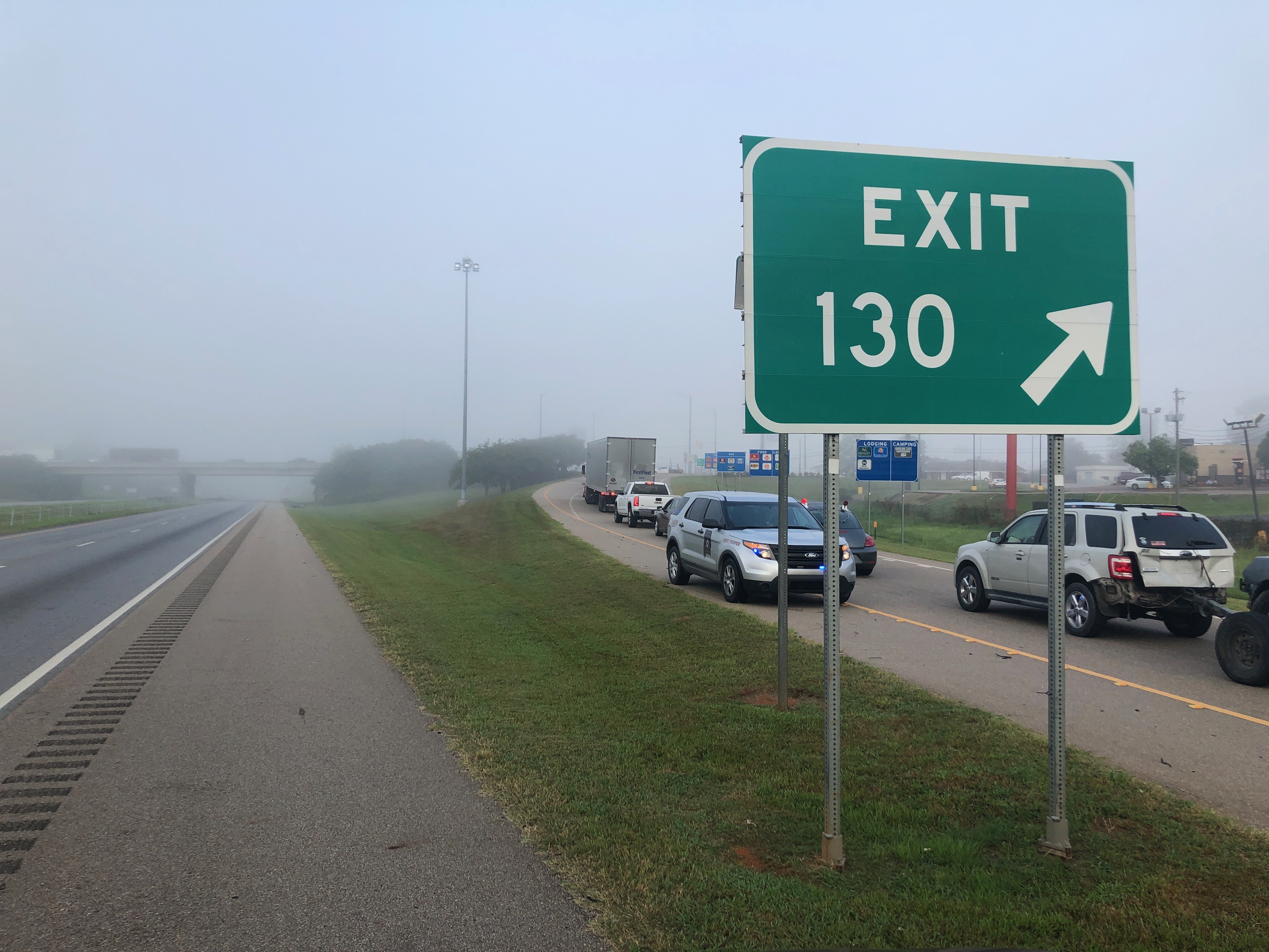 TRAFFIC Accident With Hazardous Material Shuts Down I65 At Mile
