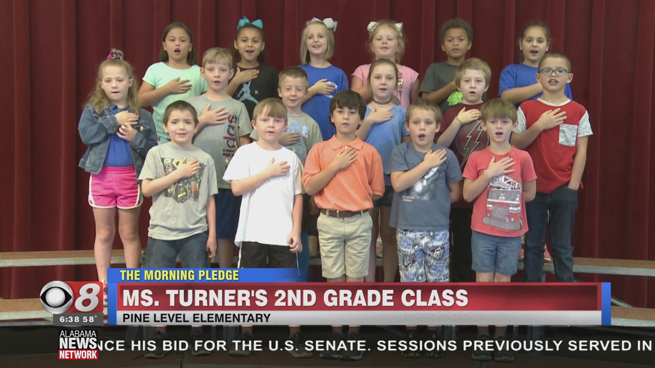 Morning Pledge Pine Level Elementary SchoolMs. Turner’s Class
