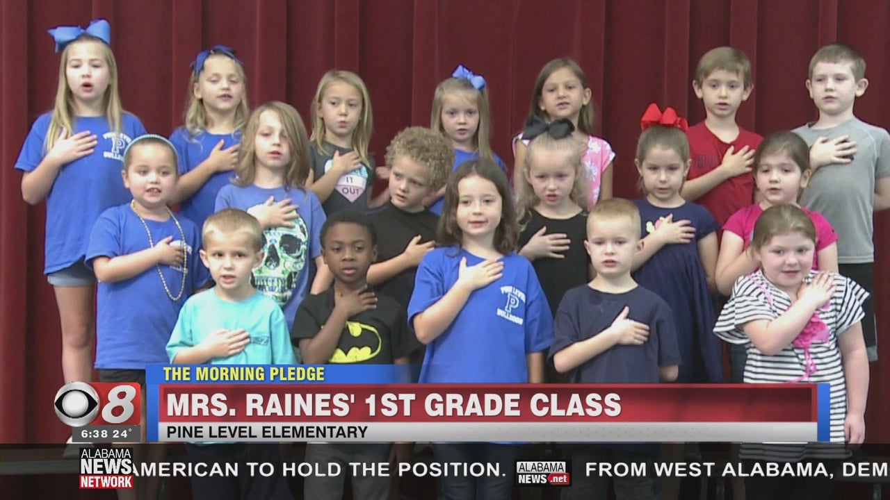 Morning Pledge Pine Level Elementary SchoolMrs. Raines' Class