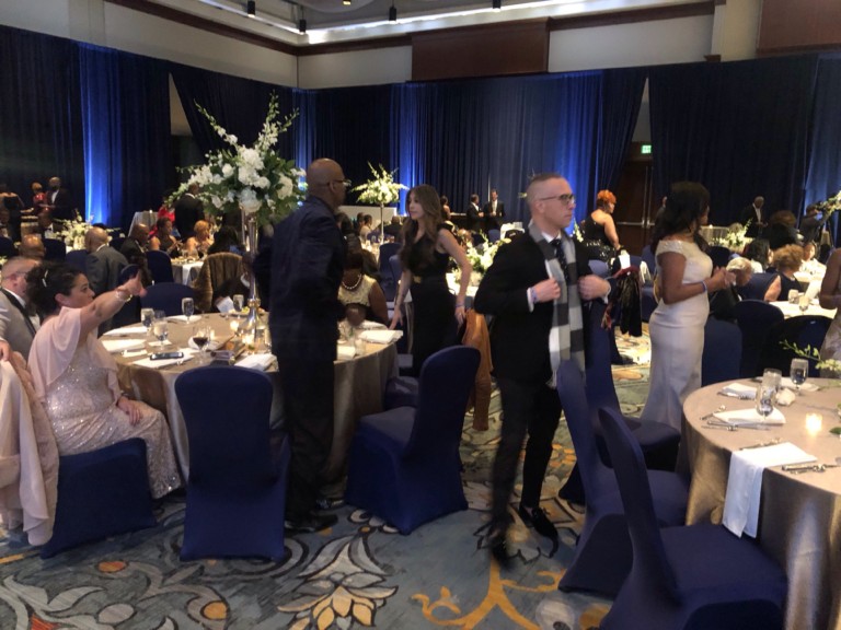Hundreds Pack into Renaissance Ball Room for the Inaugural Gala