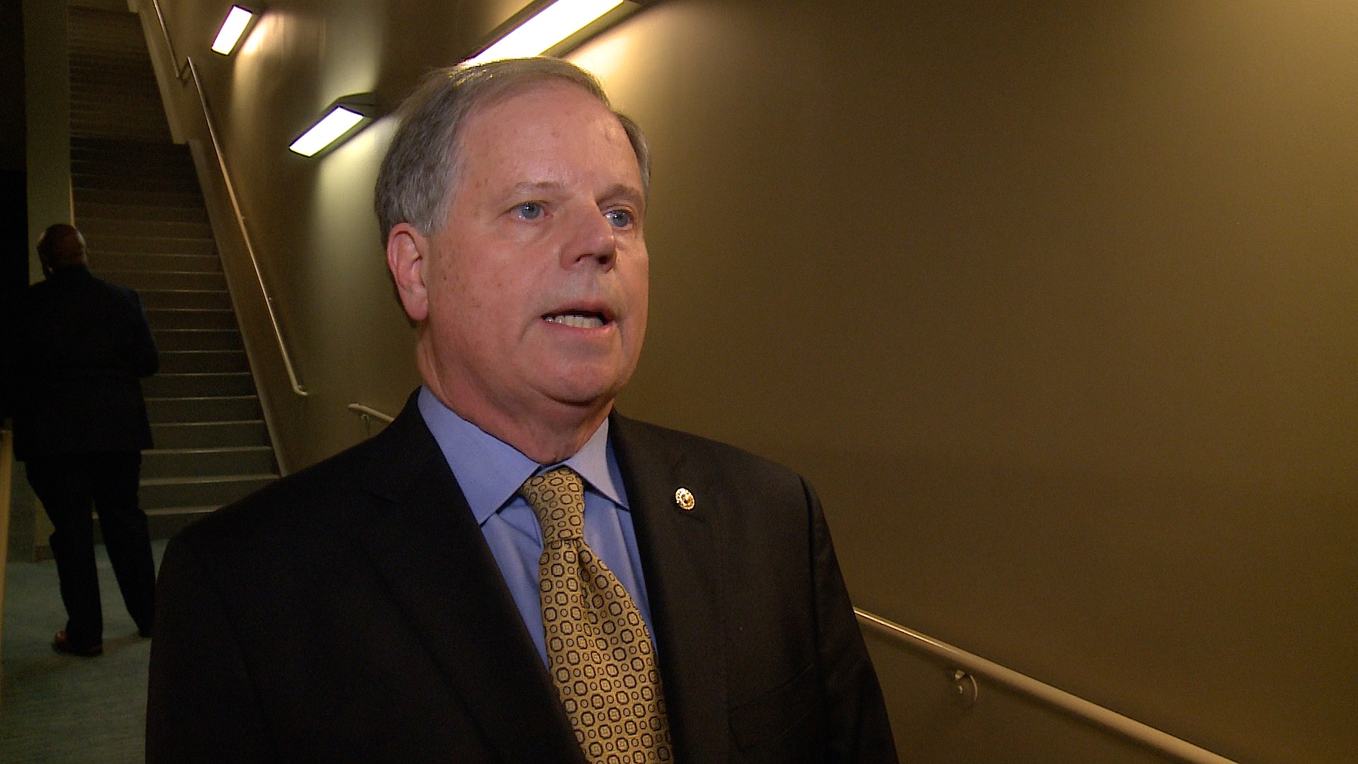 Senator Doug Jones on Impeachment Inquiry, "it's too soon to assume