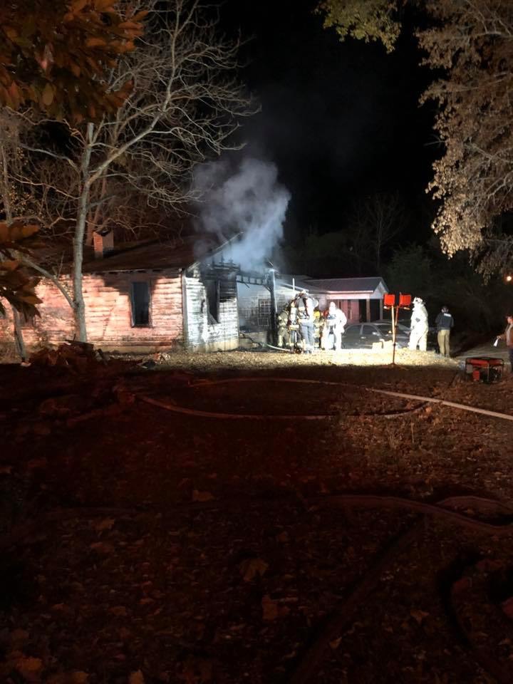 Eclectic Fire Department Battles FullyEngulfed House Fire Alabama News