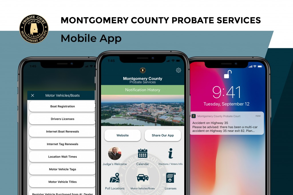 Montgomery County Probate Office Launches New Interactive App Alabama