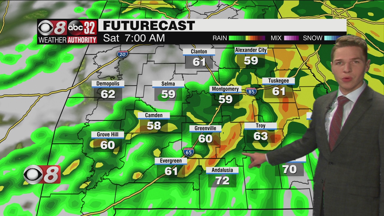 Two Rounds Of Severe Storms: One Overnight, Another Saturday - Vimarsana News