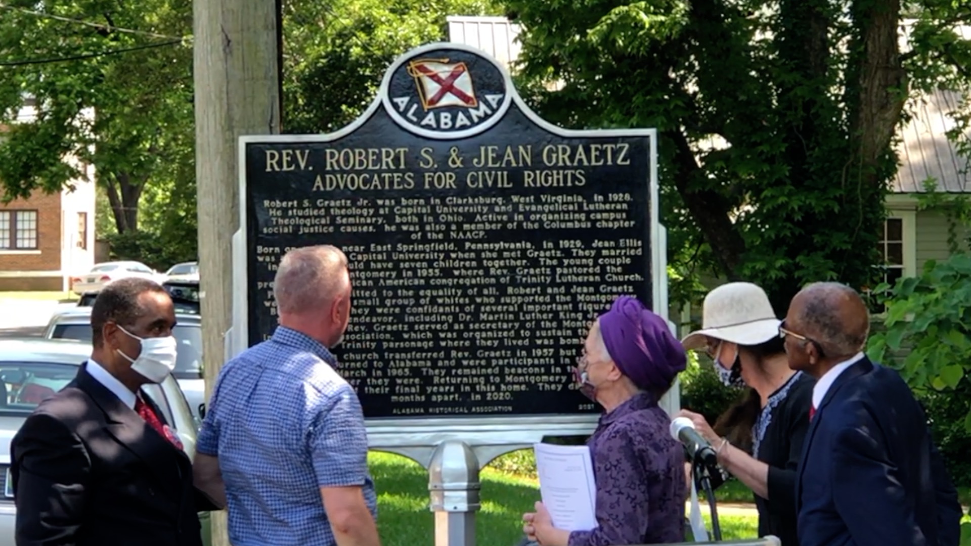 Historic Marker Unveiled at Home of Late Robert and Jeannie Graetz - Vimarsana News