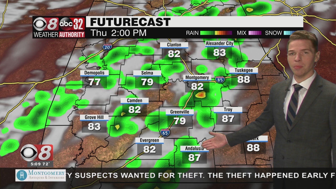Showers And Storms In Greater Supply Thursday - Vimarsana News