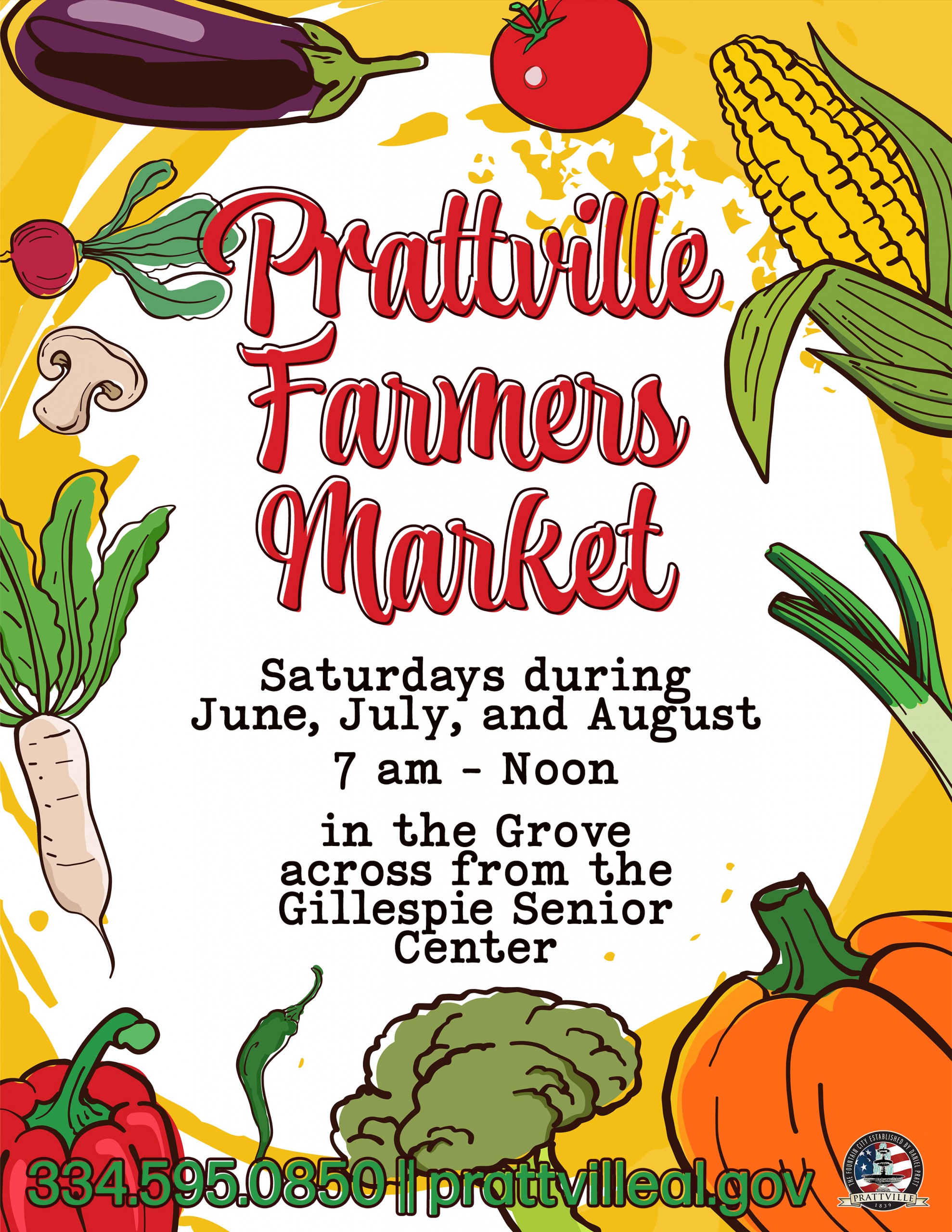 City of Prattville Opening Farmers Market Starting June 5 Alabama News