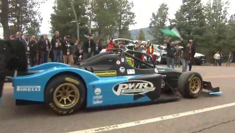 Pikes Peak International Hill Climb Robin Shute Fastest Overall