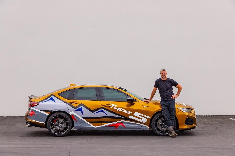 2021 Tlx Type S Will Pace 99th Pikes Peak International Hill Climb Driven By Car Nut And Tv Personality Ant Anstead