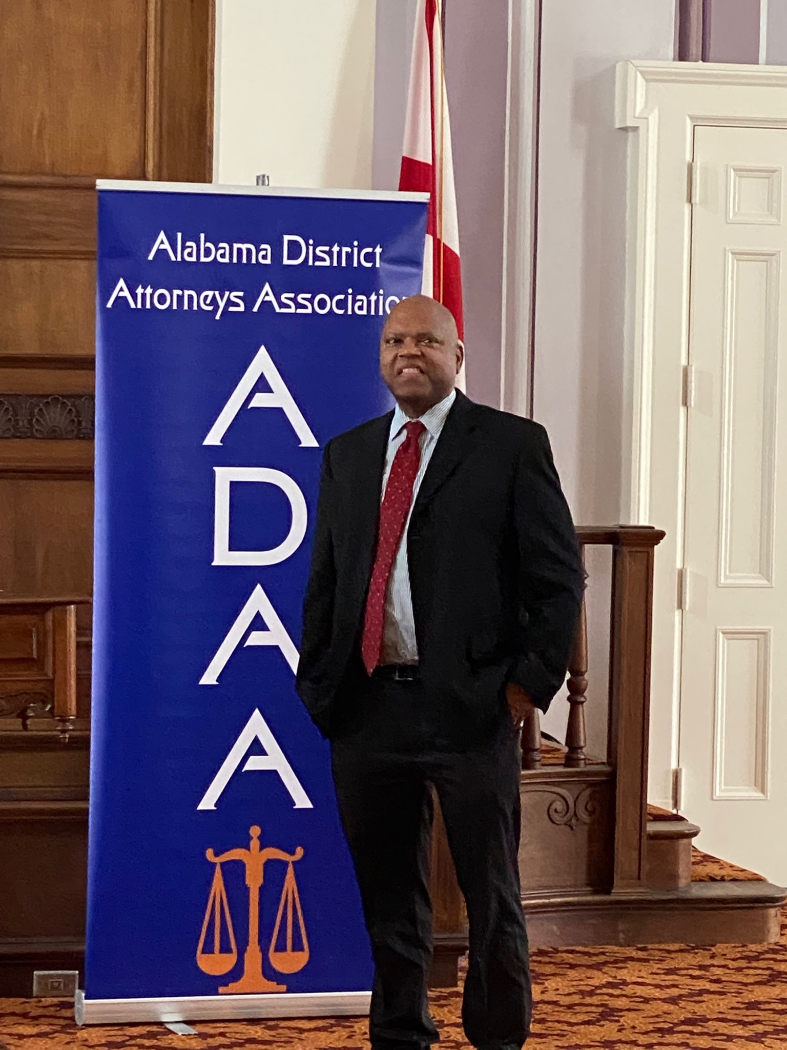 DA Michael Jackson Swornin as New President of The Alabama District