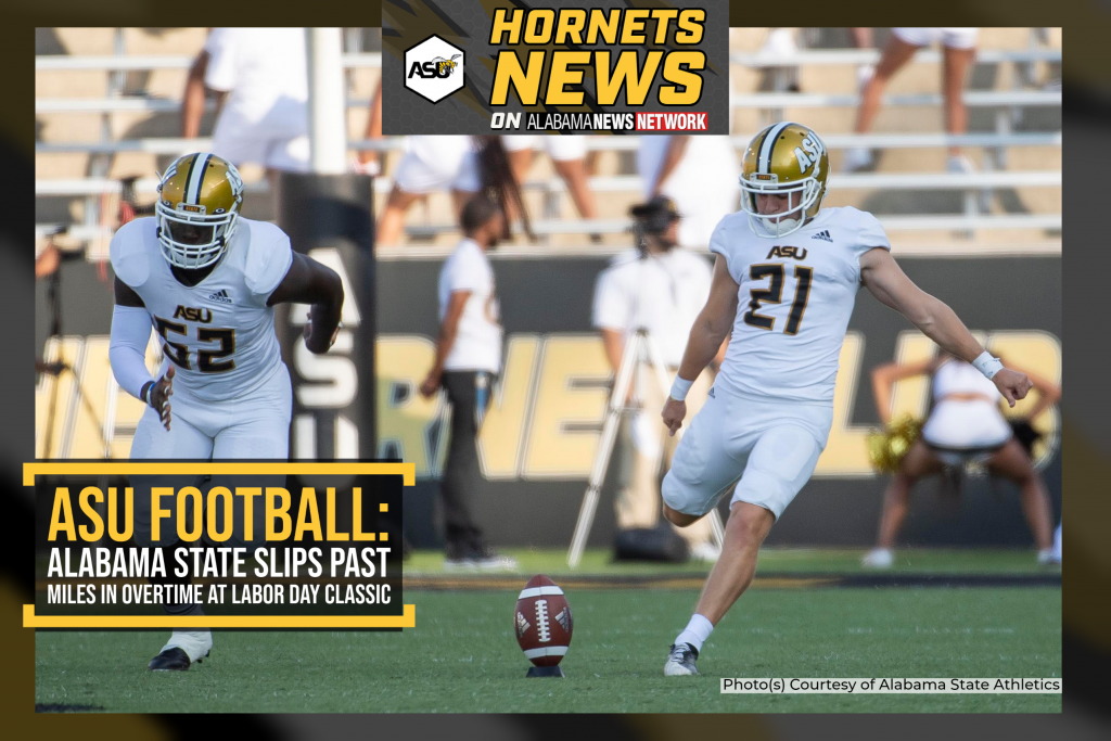 ASU Football Alabama State slips past Miles in overtime at Labor Day Classic Alabama News