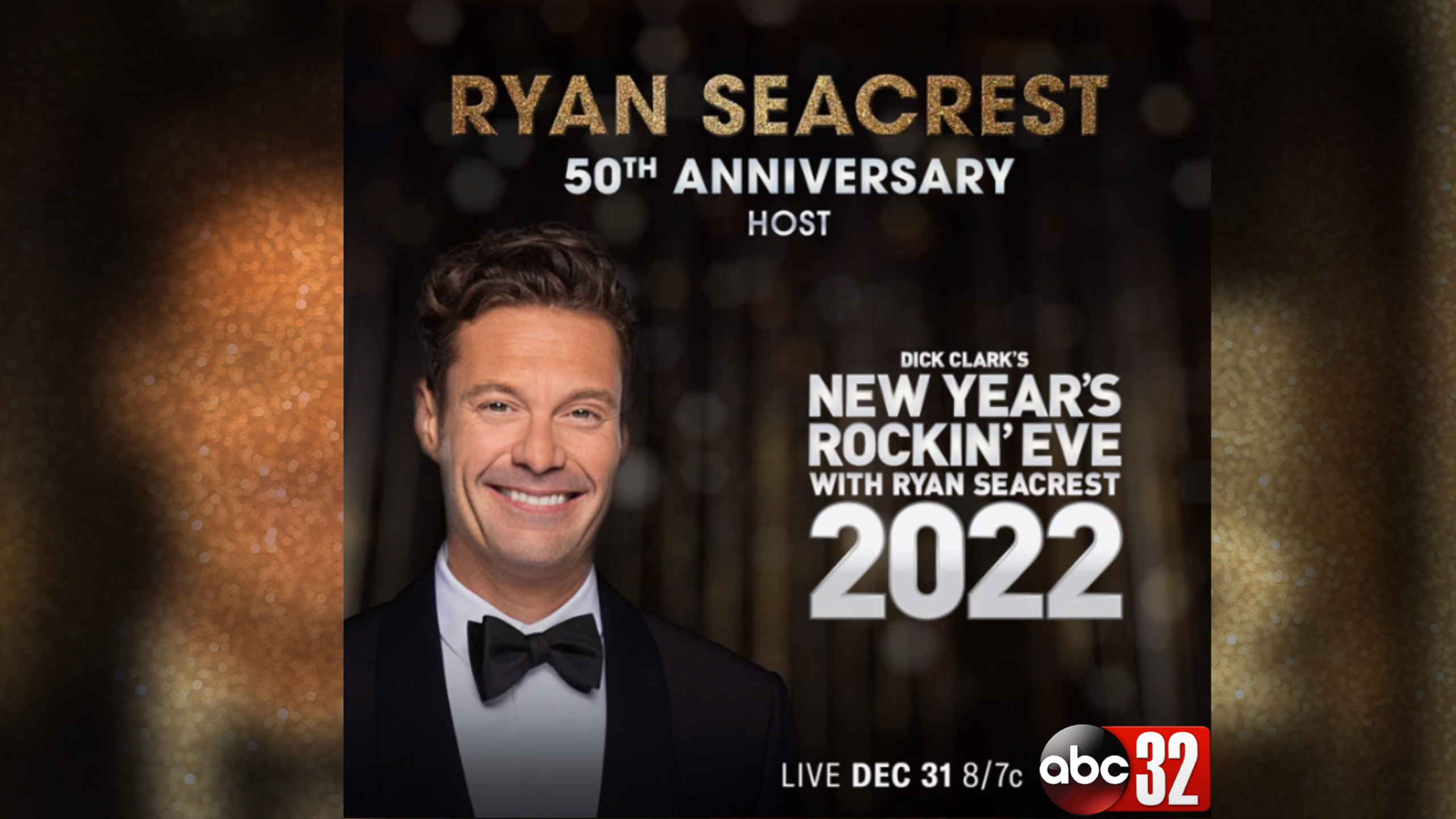 Why isn't ryan seacrest hosting dick clark new year eve