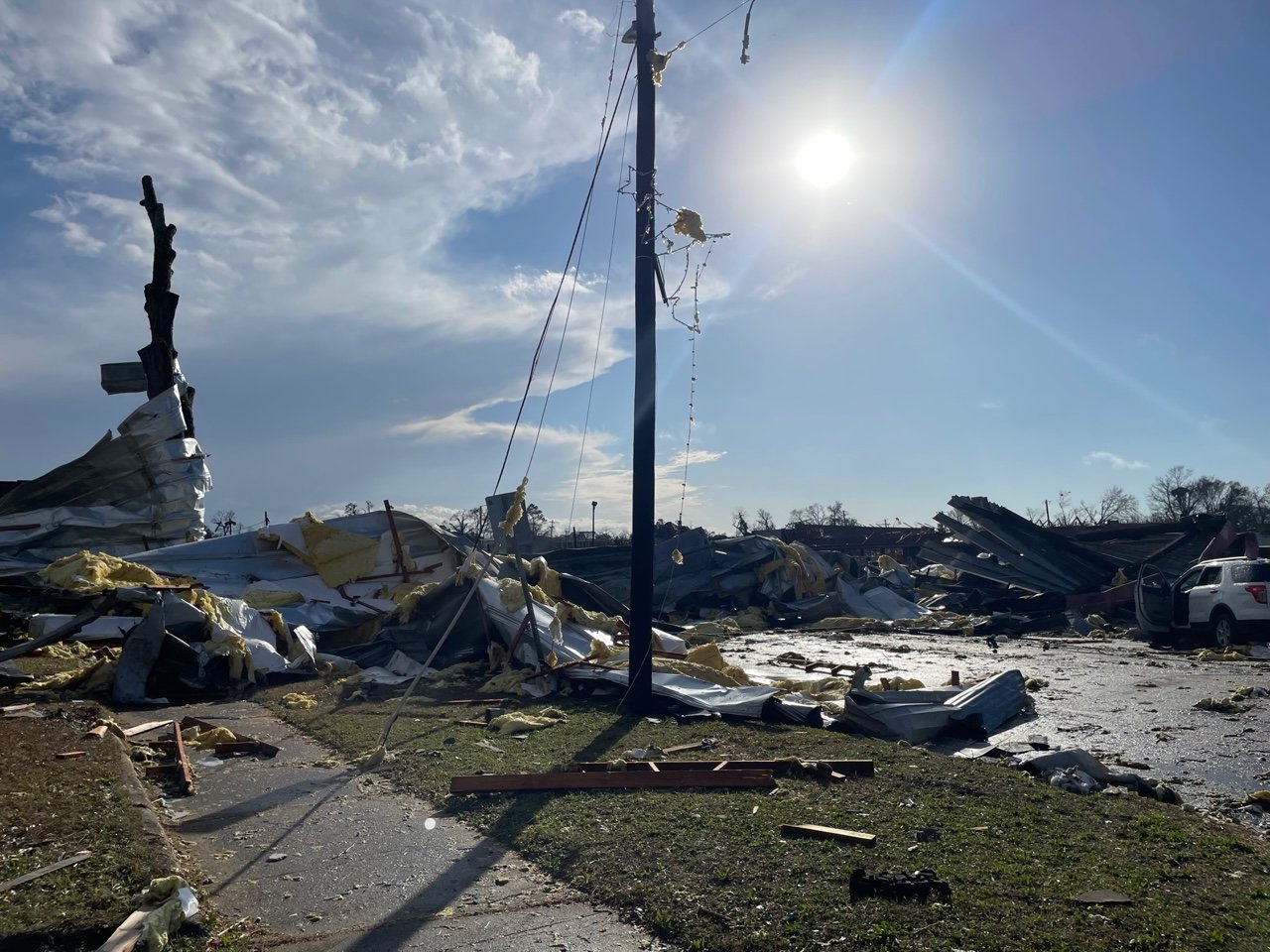 PHOTOS Tornado Damage in Downtown Selma Alabama News