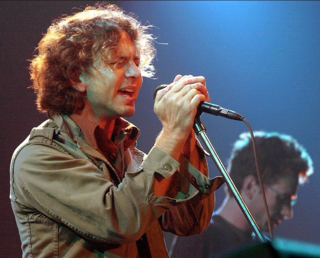 File Photo Of Eddie Vedder From Pearl Jam.