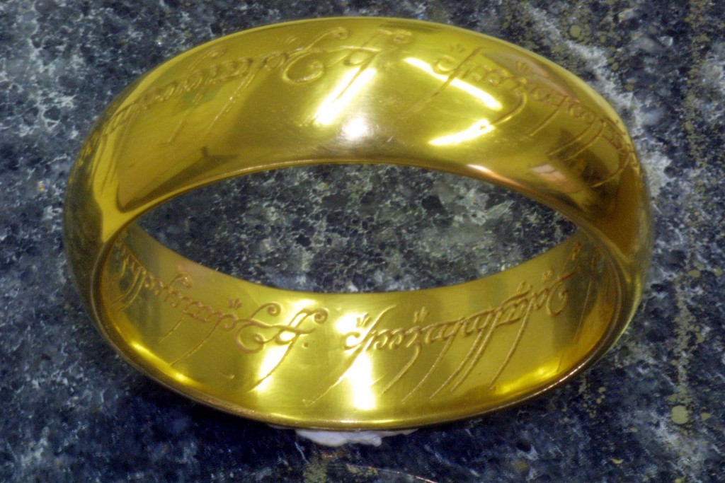 South Africa's Harmony Gold Mining Co. Is Making Gold Rings Engraved With Text From The J.r.r. Tolki..