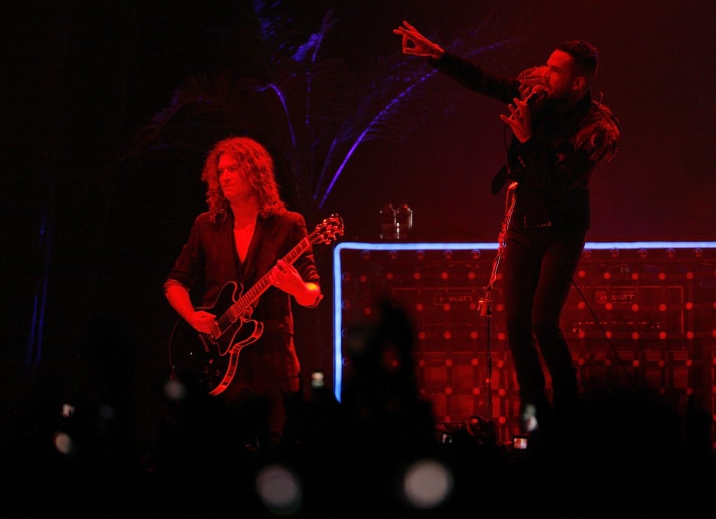 The Killers Perform During A Concert In Monterrey
