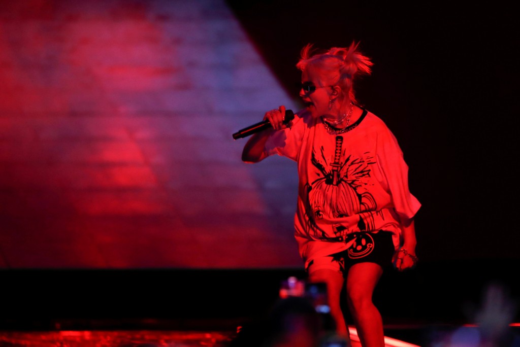 Billie Eilish Performs During The Second Day Of The Iheartradio Music Festival At T Mobile Arena In Las Vegas