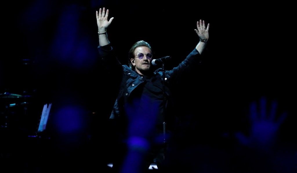 Bono Of U2 Performs During The Band's "experience + Innocence" Tour At The Forum In Inglewood