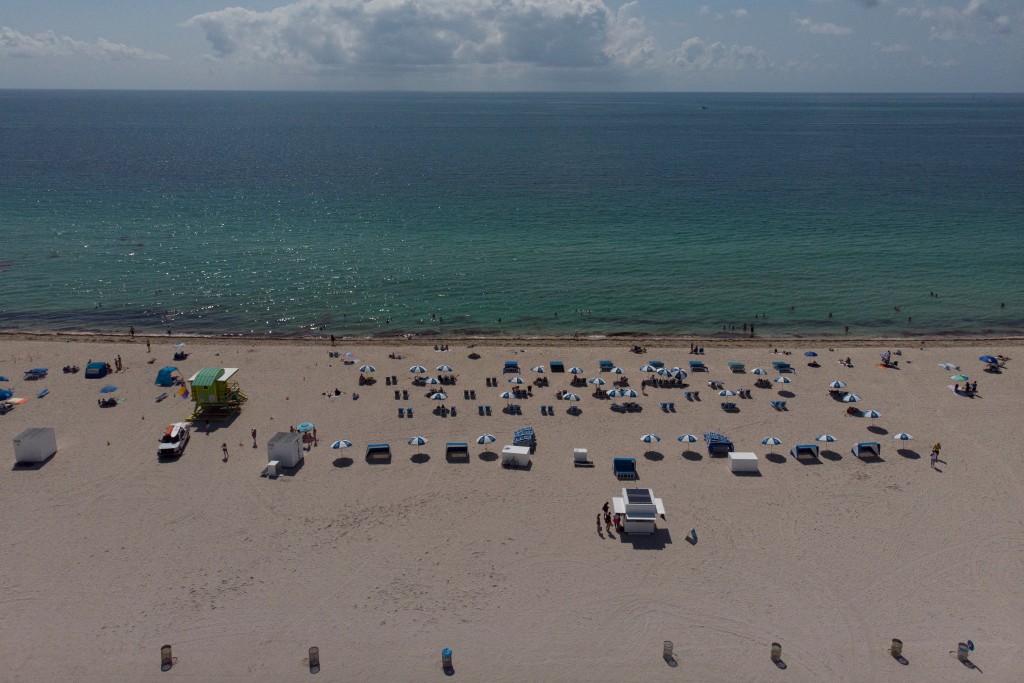A General View Of Miami Beach