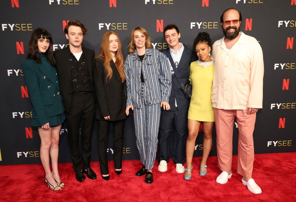 Special Event For The Television Series "stranger Things" At Raleigh Studios Hollywood In Los Angeles