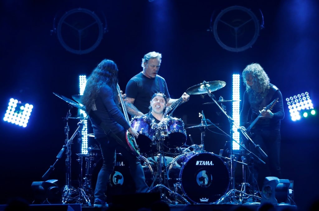 Metallica Performs During The I Am The Highway: A Tribute To Chris Cornell Concert At The Forum In Inglewood