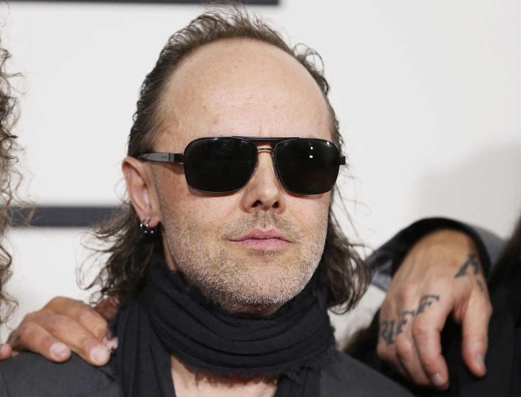 Lars Ulrich Arrives At The 56th Annual Grammy Awards In Los Angeles