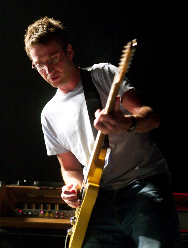 Pearl Jam Guitarist Stone Gossard Performs At Mgm Grand In Las Vegas.