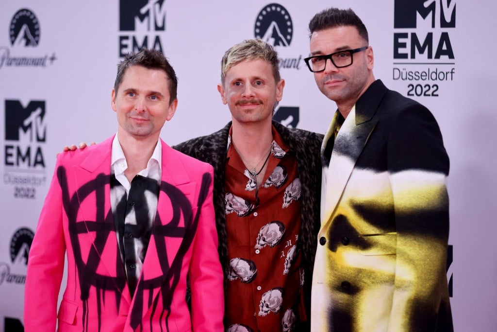 Red Carpet For The 2022 Mtv Europe Music Awards At The Psd Dome In Duesseldorf