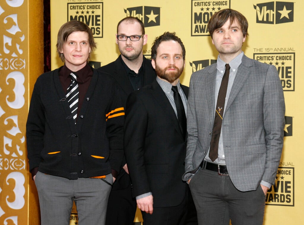Members Of The Music Group 'death Cab For Cutie' Arrive At The 15th Annual Critics' Choice Movie Awards In Los Angeles, California