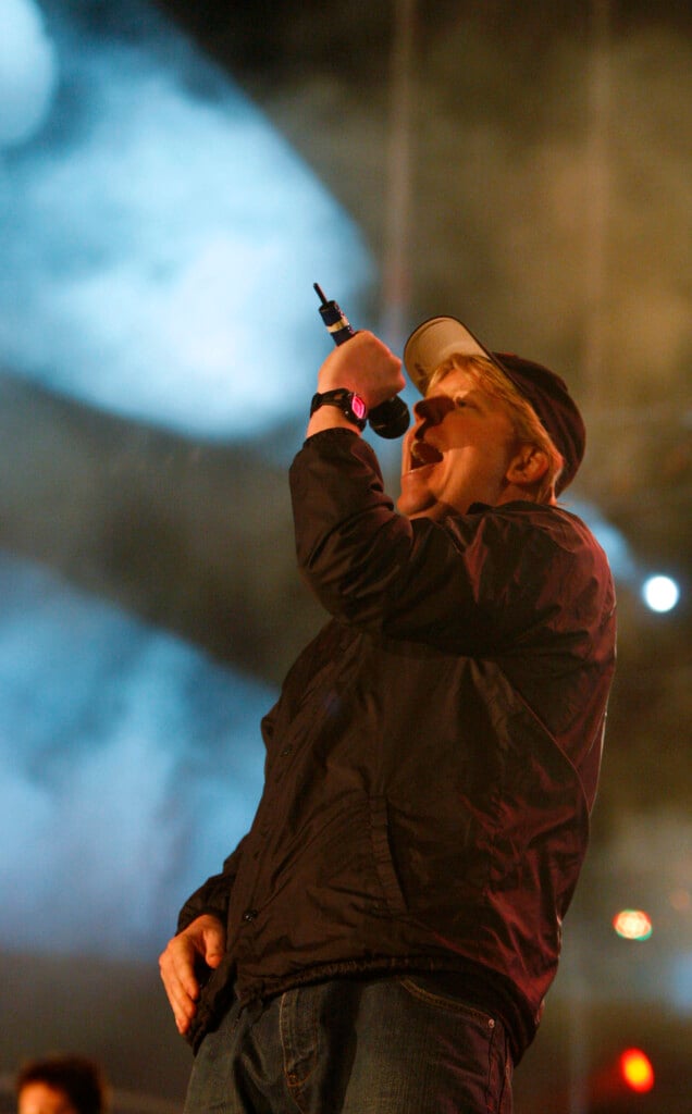 U.s. Singer Dexter Holland Of The Band Offspring Performs At The Rock In Rio Music Festival In Lisbon