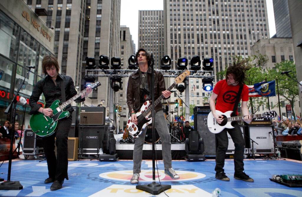 The All American Rejects Perform On Nbc's 'today' Show In New York