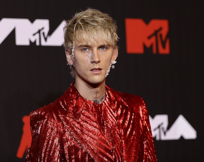 Machine Gun Kelly Is Continuing To Blackout His Tattoos