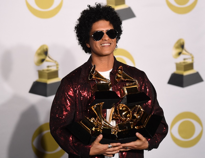 Bruno Mars Becomes First Artist To Top 150 Million Monthly Listeners On Spotify