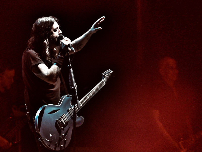 Dave Grohl Performs With La Philharmonic During His Surprise Appearance At Coachella