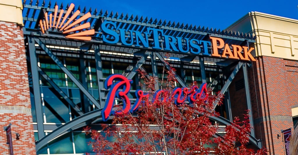 Atlanta Braves - The ticket window at SunTrust Park is now