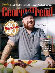 Georgia Trend October 2021 40 Under 40 Kevin Gillespe Cover