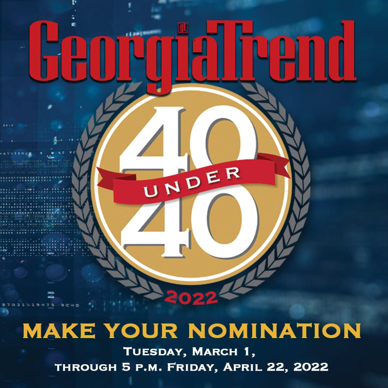 Georgia Trend 2022 40 Under 40 Nomination