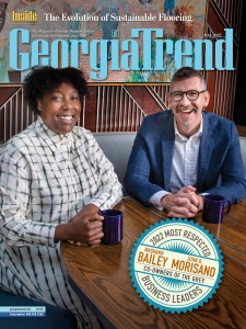 Georgia Trend may 2022 cover Mashama Bailey John O. Morisano