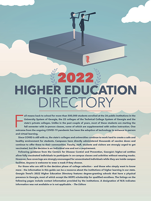 Higher Ed Directory Cover 2022