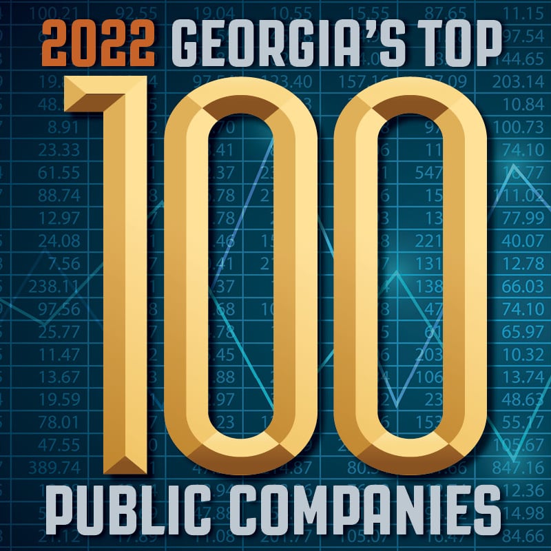 Georgia Trend October 2022 Top 100 Companies pg046