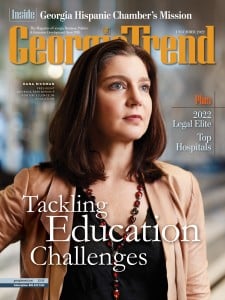 Georgia Trend December 2022 Education Dana Rickman Cover