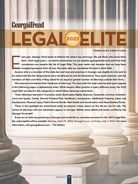 2022 Legal Elite Cover