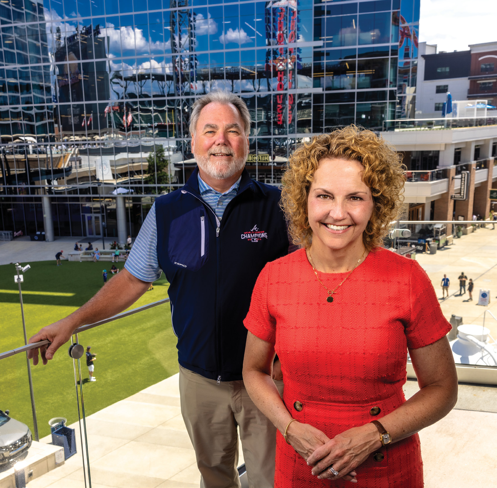 Atlanta Braves fans pack the streets of Atlanta and Cobb for